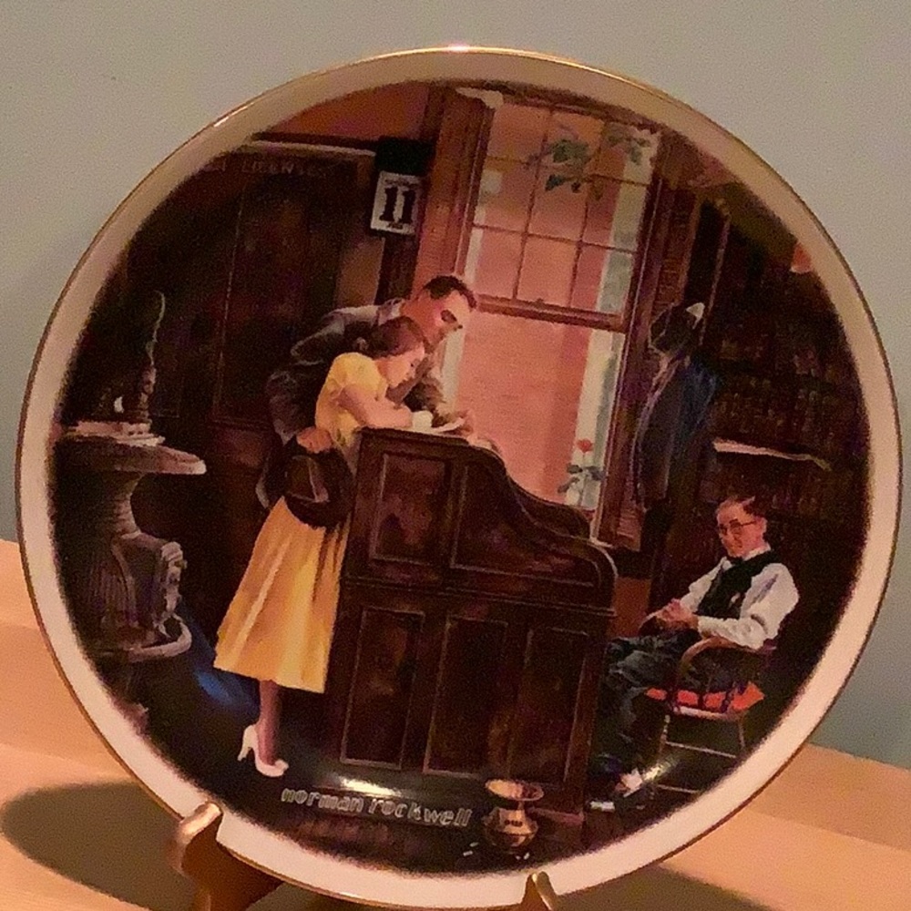 Norman Rockwell’s Plate